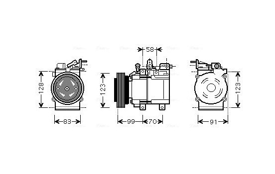 Compressor, air conditioning