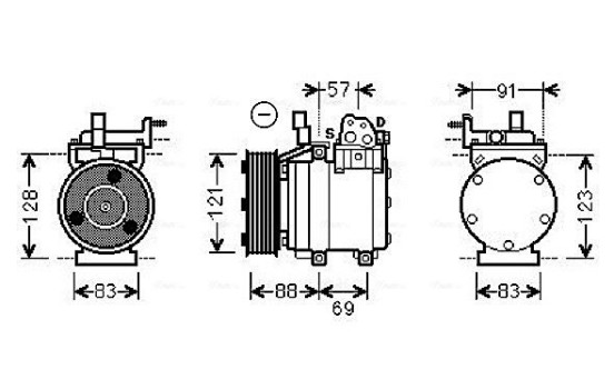 Compressor, air conditioning