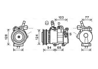 Compressor, air conditioning