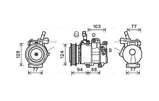 Compressor, air conditioning