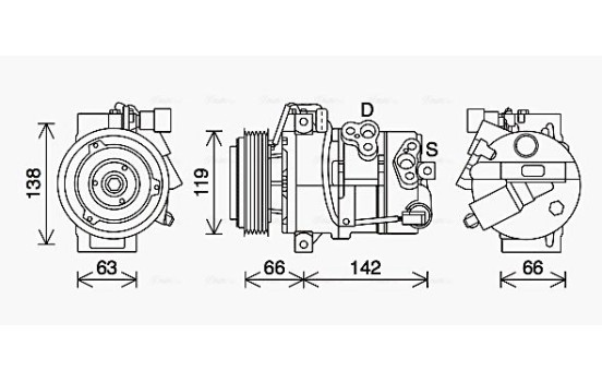 Compressor, air conditioning