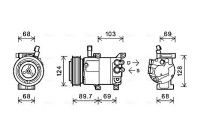 Compressor, air conditioning