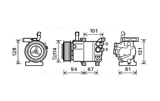 Compressor, air conditioning