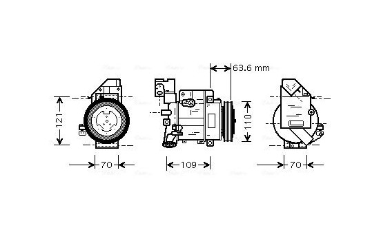 Compressor, air conditioning