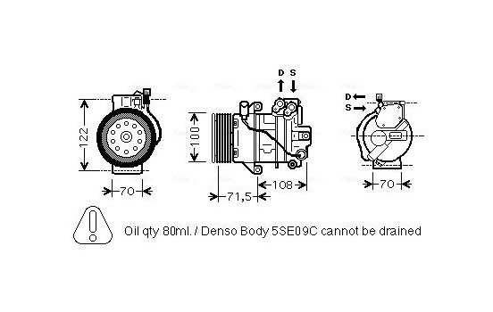 Compressor, air conditioning