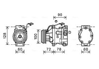 Compressor, air conditioning