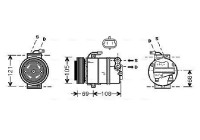 Compressor, air conditioning