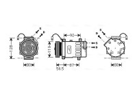 Compressor, air conditioning