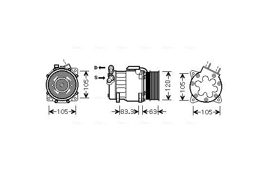 Compressor, air conditioning