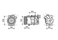 Compressor, air conditioning