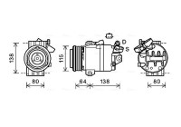 Compressor, air conditioning