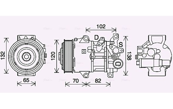 Compressor, air conditioning