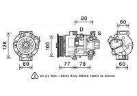 Compressor, air conditioning