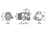 Compressor, air conditioning