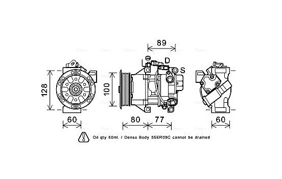 Compressor, air conditioning