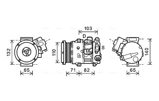 Compressor, air conditioning