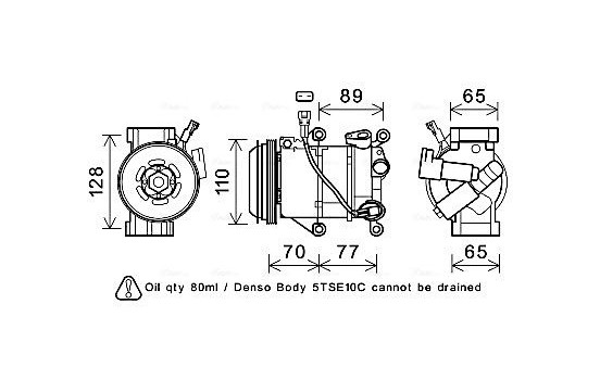 Compressor, air conditioning