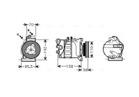 Compressor, air conditioning