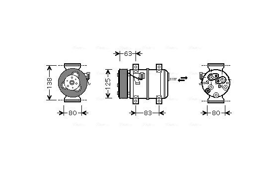 Compressor, air conditioning