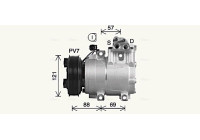 Compressor, air conditioning