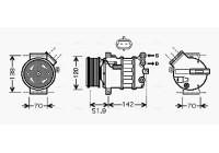 Compressor, air conditioning