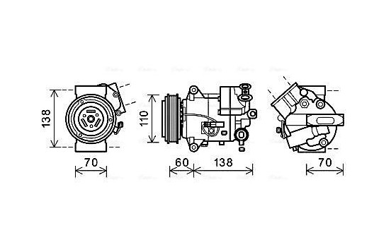 Compressor, air conditioning