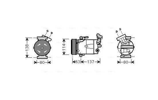 Compressor, air conditioning