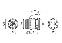 Compressor, air conditioning