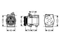 Compressor, air conditioning
