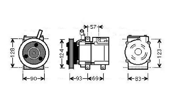 Compressor, air conditioning