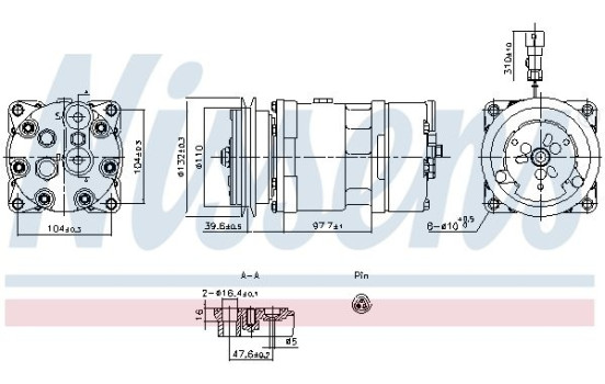 Compressor, air conditioning