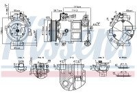 Compressor, air conditioning