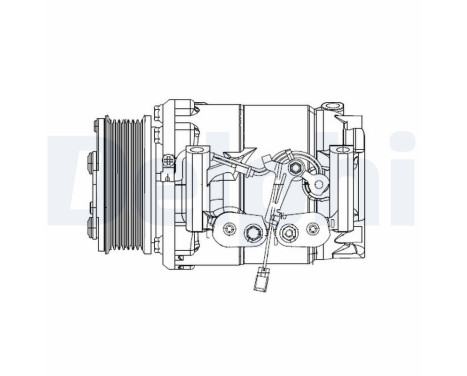 Compressor, air conditioning