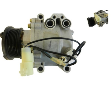 Compressor, air conditioning