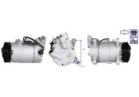 Compressor, air conditioning