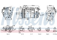 Compressor, air conditioning