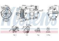 Compressor, air conditioning