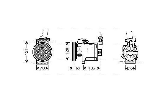 Compressor, air conditioning