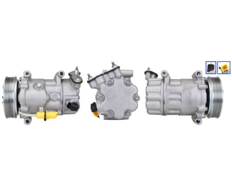 Compressor, air conditioning