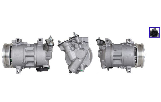 Compressor, air conditioning