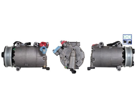 Compressor, air conditioning