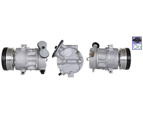 Compressor, air conditioning