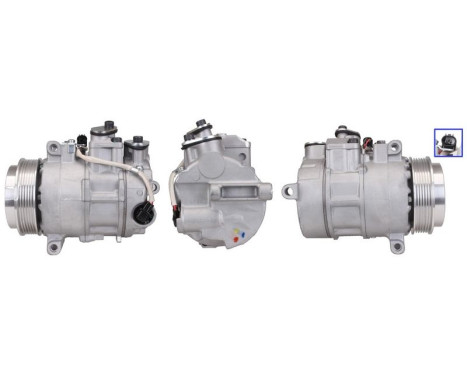 Compressor, air conditioning