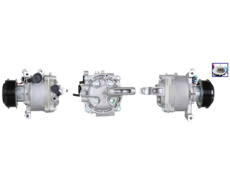 Compressor, air conditioning