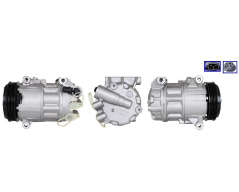 Compressor, air conditioning