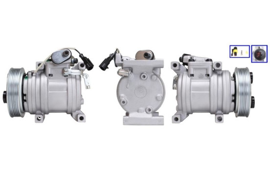 Compressor, air conditioning