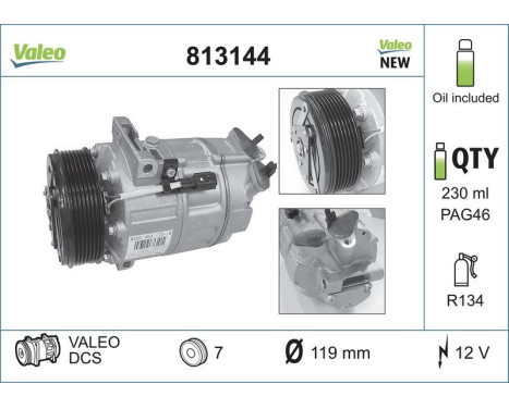 Compressor, air conditioning