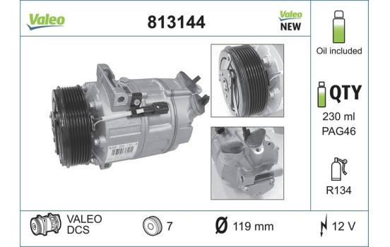 Compressor, air conditioning