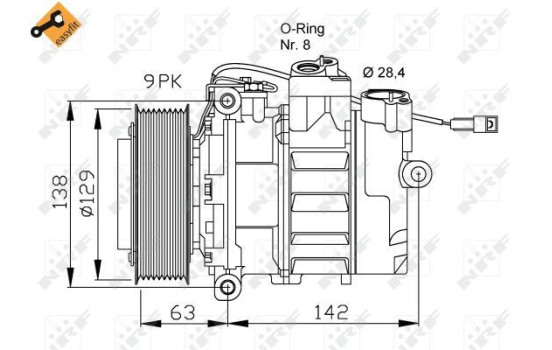 Compressor, air conditioning