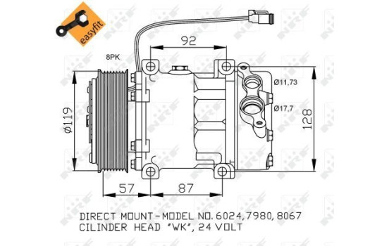 Compressor, air conditioning, Image 2